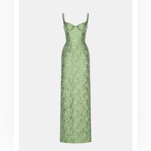 Elegant Green Maxi Dress